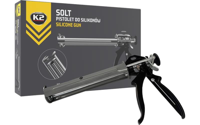 K2 Solt Pistola para Silicona, Pegamento y Masillas