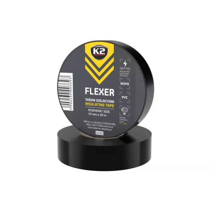 K2 Insulation Tape 19mmx20m (Black)
