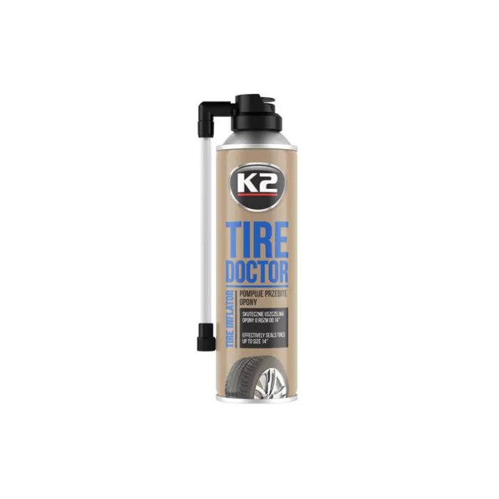 K2 Tire Doctor Reservereifen-Flüssigkeit 400ml (Spray)