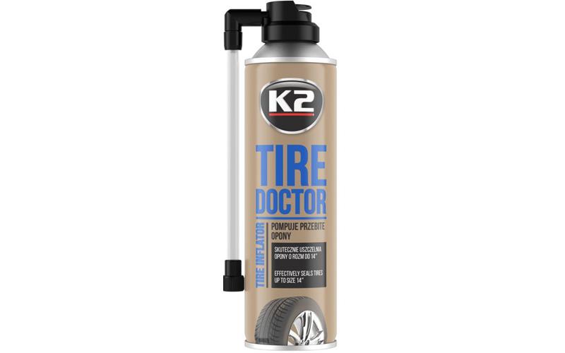 K2 Tire Doctor Reservereifen-Flüssigkeit 400ml (Spray)