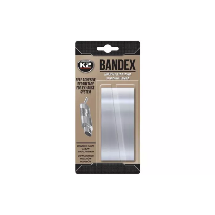 K2 Bandex Cinta / Vendaje Alta Temperatura para Reparación de Escapes 1m
