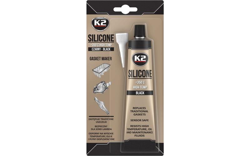K2 Kit Hochtemperatur-Silikon 85g (Schwarz)