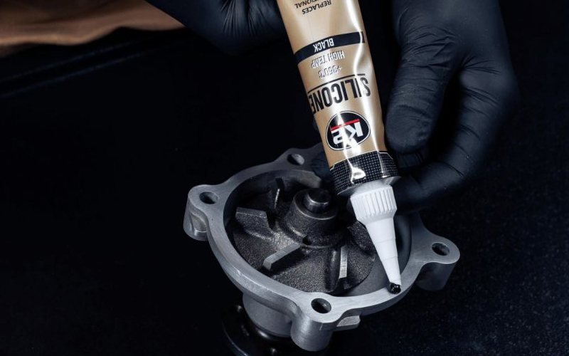 K2 Kit Hochtemperatur-Silikon 85g (Schwarz)