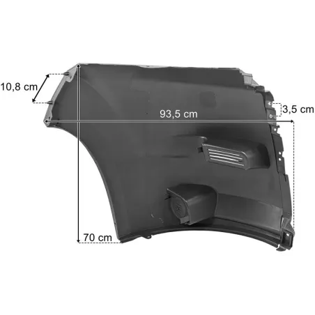 Fiat Ducato / Citroen Jumper / Peugeot Boxer (2006-2014) Puntera Paragolpes Delantero Izq