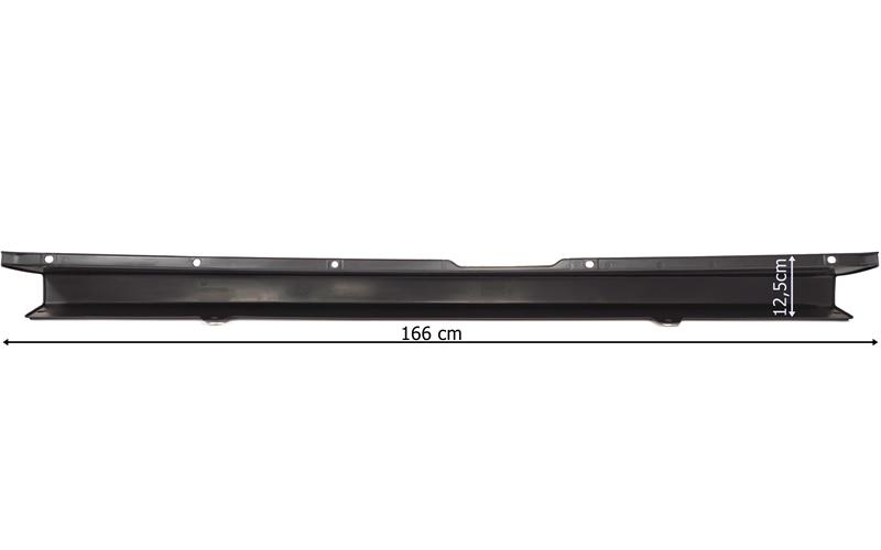 Fiat Ducato / Citroën Jumper / Peugeot Boxer (2006-2014) Pare-chocs Arrière Sans Trou de Capteur de Stationnement