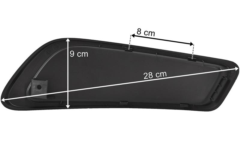 Mercedes Actros MP4 / MP5 Fog Lamp Cover LH