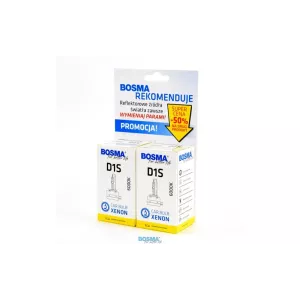Bosma Bombilla Xenón D1S 6000k 85V 35W PK32D-2 (2 Piezas)