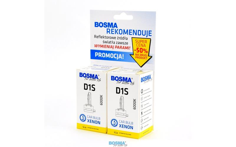 Bosma Xenon Bulb D1S 6000k 85V 35W PK32D-2 (2 Pieces)
