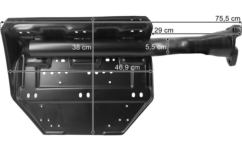 Scania 4 / 5 / 6 Support D’aile / Garde-boue Avant Gauche