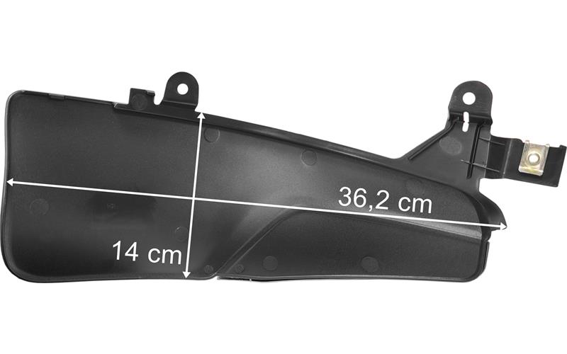 Scania 6 Series Complemento de Esquina Izq Cromada