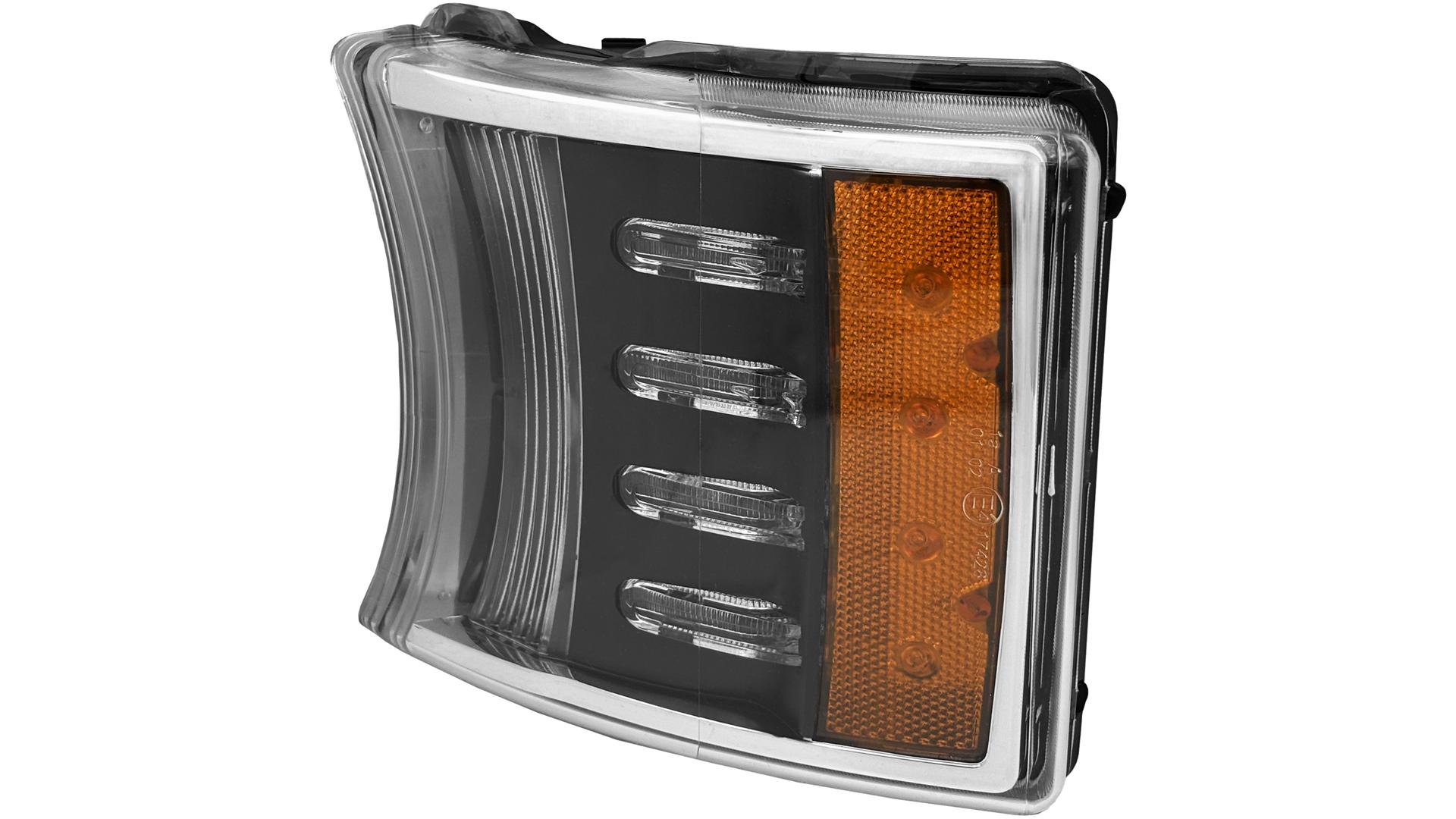 Scania 6 R Streamline Lampa Kierunkowskazu Ze światłem Dziennym LED Prawa / Lewa