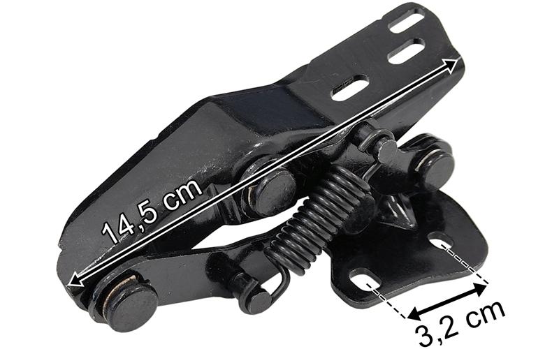 Scania L / P / G / R / S Series Corner Mount Hinge LH