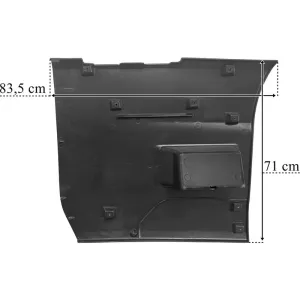 Scania (2017-) Front Inter-axle Spoiler LH
