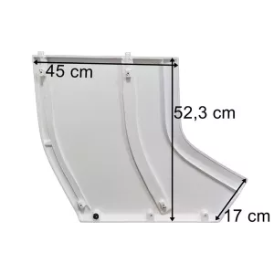 Scania S Series Lower Rear Spoiler LH