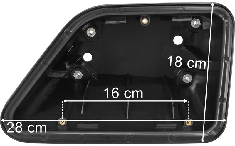 Scania 7 Series P / G Roof Fog Lamp Bracket LH