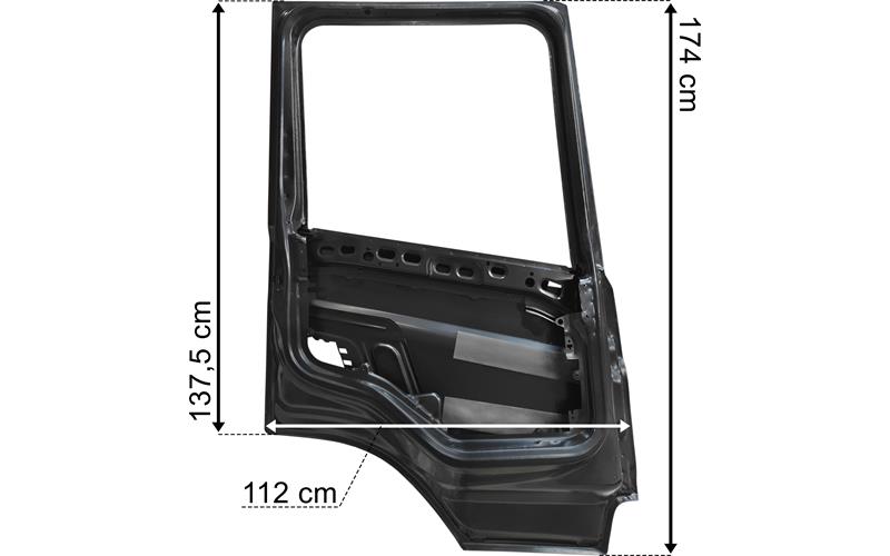 Scania P Series (2017-) Door LH (Low)