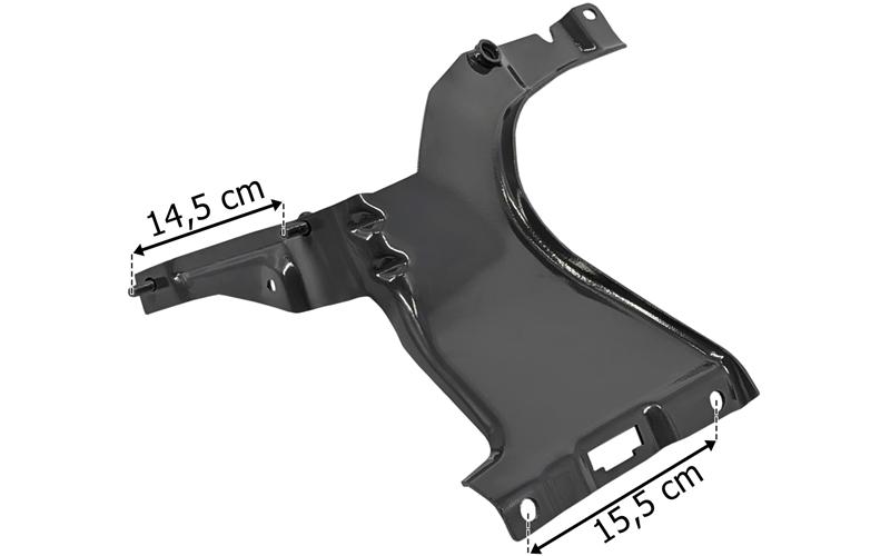 Scania 7 Next Gen Soporte Trasero de Placa de Escalón Superior Dch