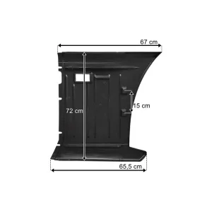 Scania S R (2017-) Spoiler Międzyosiowy Tylny Prawy