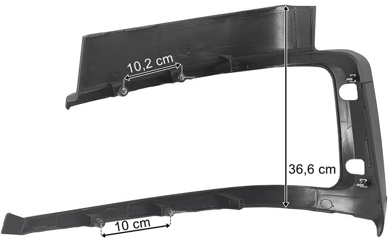 Scania P Xt (2017-) Headlamp Frame RH (2 Guard Mounting Holes)