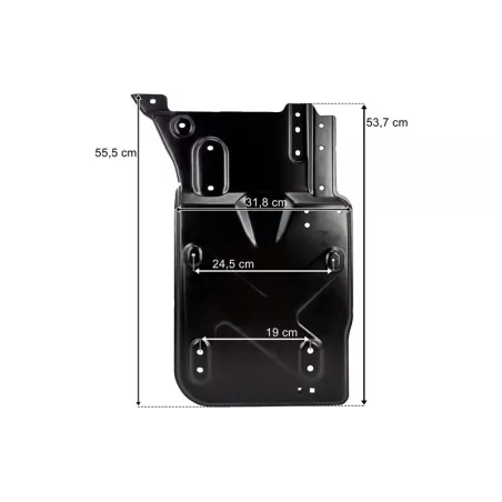 Scania S / R Plaque de Montage de Marchepied Droite