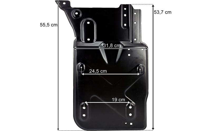 Scania S / R Plaque de Montage de Marchepied Droite