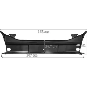 Scania P / G / R / S (2017-) Next Gen Parachoques Central (Alto)