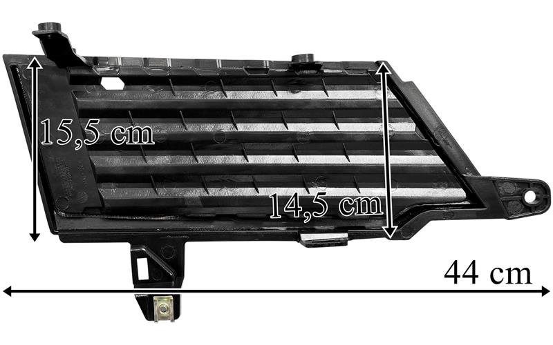 Scania L / P / G Series Malla de Parrilla / Calandra Superior Parte Izquierda