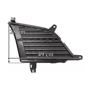 Scania L / P / G Series Upper Grille Mesh Part LH