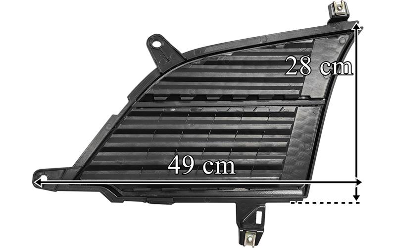 Scania L / P / G Series Upper Grille Mesh Part RH