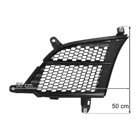 Scania L / P / G Series Upper Grille Mesh Part RH With Inlet
