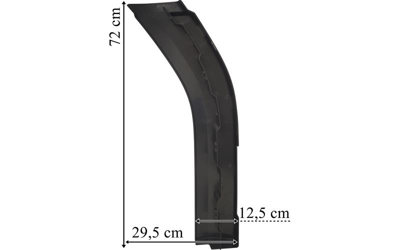 Scania R / S Series Mudguard Strip Rear RH (Low Deck)