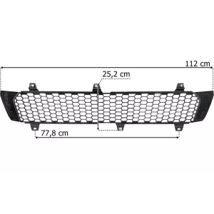 Scania 7 R / S Next Gen Upper Grille Lower Part