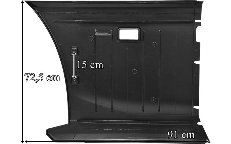 Scania 7 (2017-) Next Gen Spoiler Międzyosiowy Tylny Lewy