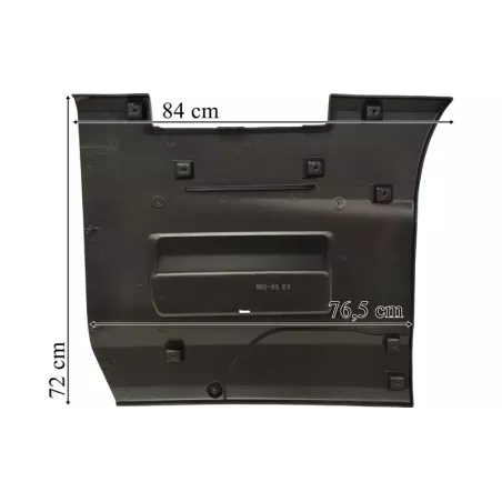 Scania (2017-) Spoiler Międzyosiowy Przedni Lewy Ze Stopniem
