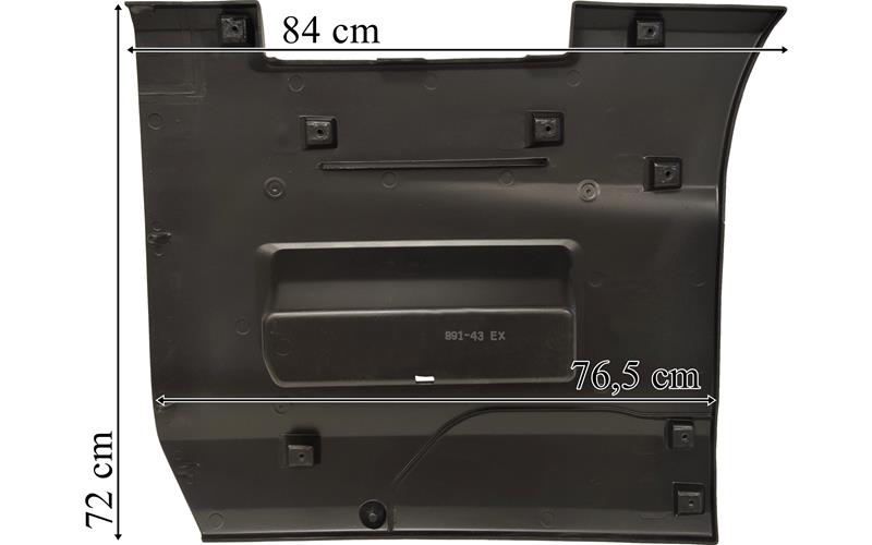 Scania (2017-) Spoiler Międzyosiowy Przedni Lewy Ze Stopniem