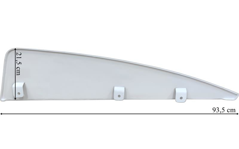 Scania Seria R (2017-) Spoiler Zakabinowy Górny Lewy Klin