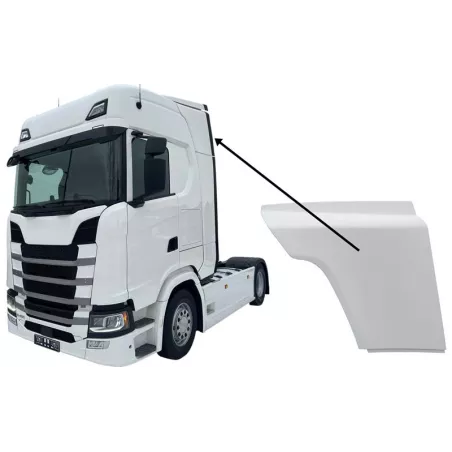 Scania S / R Series (2017-) Upper Cab Rear Spoiler LH