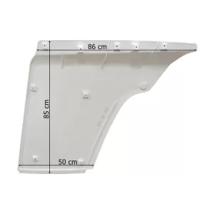 Scania S / R Series (2017-) Upper Cab Rear Spoiler LH