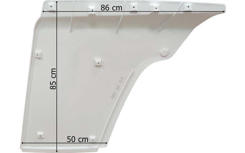 Scania S / R Series (2017-) Obere Cab Rear Spoiler Links