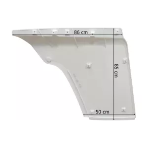 Scania Seria S / R (2017-) Spoiler Zakabinowy Górny Prawy