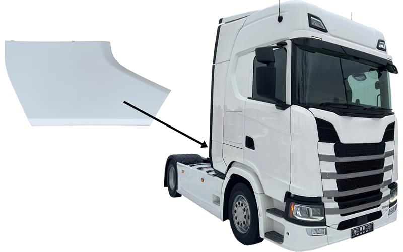 Scania R / S Series (2017-) Untere Cab Rear Spoiler Rechts