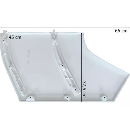 Scania R / S Series (2017-) Lower Cab Rear Spoiler LH