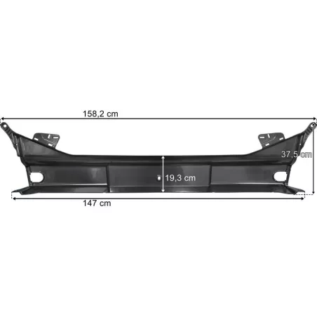Scania P / G / R / S (2017-) Next Gen СРЕДНИЙ БАМПЕР (СРЕДНИЙ)