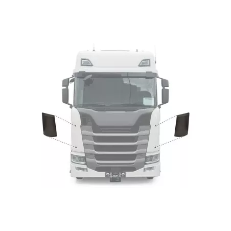Scania Series R / S Couvercle Coin Garde-boue / Aile Longue