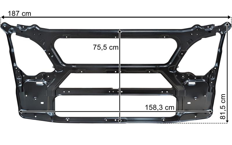 Scania 7 G (2017-) Next Gen Support / Cadre de Panneau de Calandre