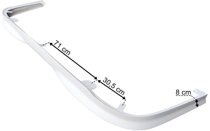 Scania Serie R / S Spoiler Inferior de Parachoques (Tuning)