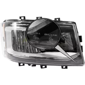 Scania 7 Next Gen Reflektor Prawy Full LED (Sterowany Elektrycznie, z Modułem Sterującym)