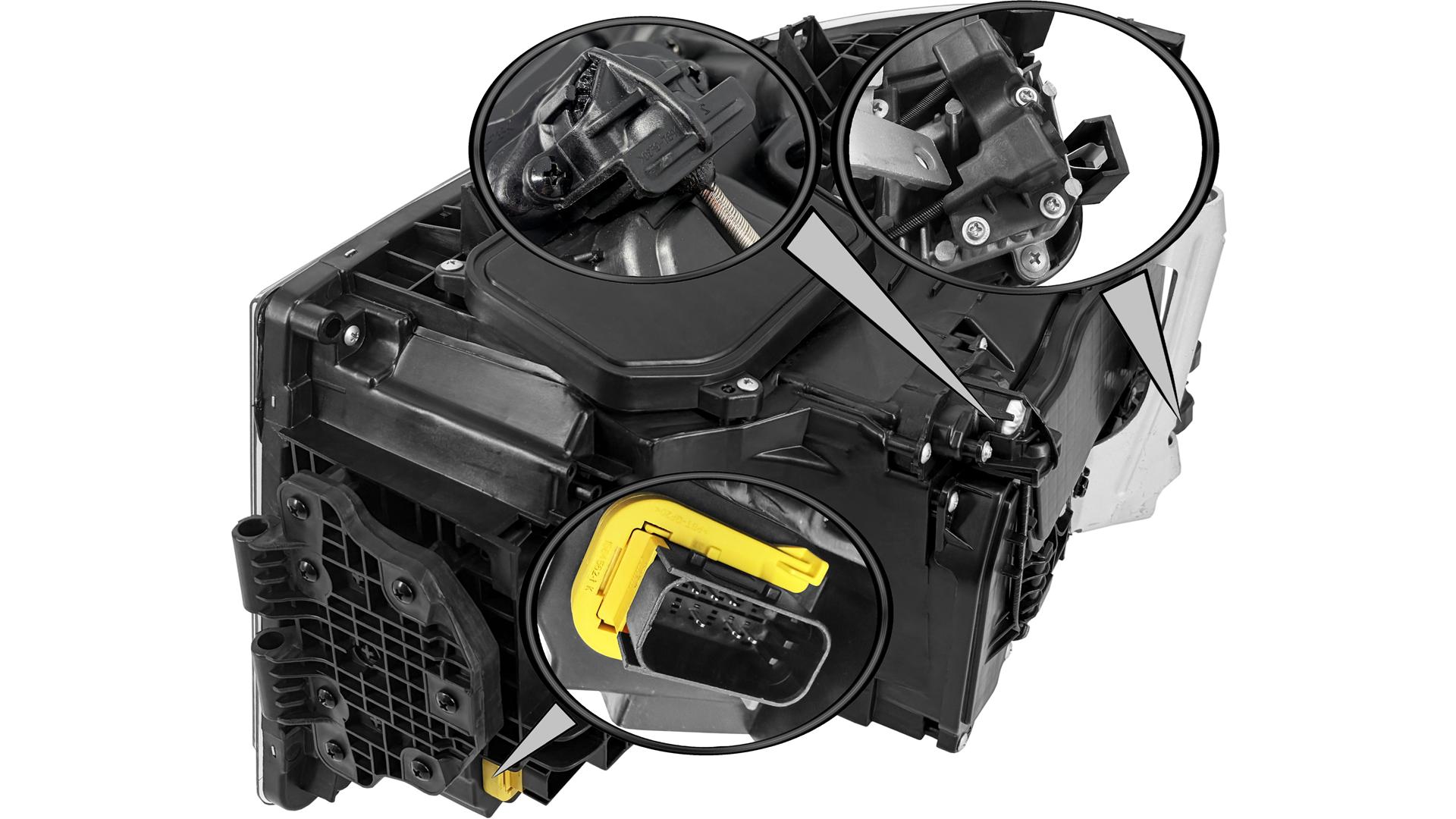 Scania 7 Next Gen Scheinwerfer Rechts Full LED (Elektrisch Verstellbar, Mit Steuergerät)
