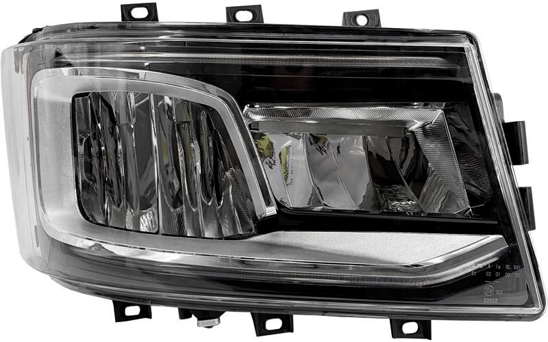 Scania 7 Next Gen Reflektor Prawy Full LED (Sterowany Elektrycznie, z Modułem Sterującym)