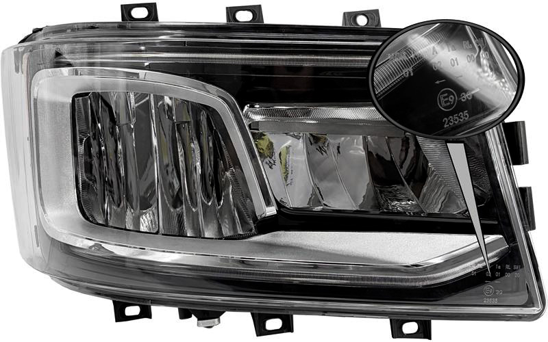 Scania 7 Next Gen Headlamp RH Full LED (Electrically Adjustable, With Control Module)